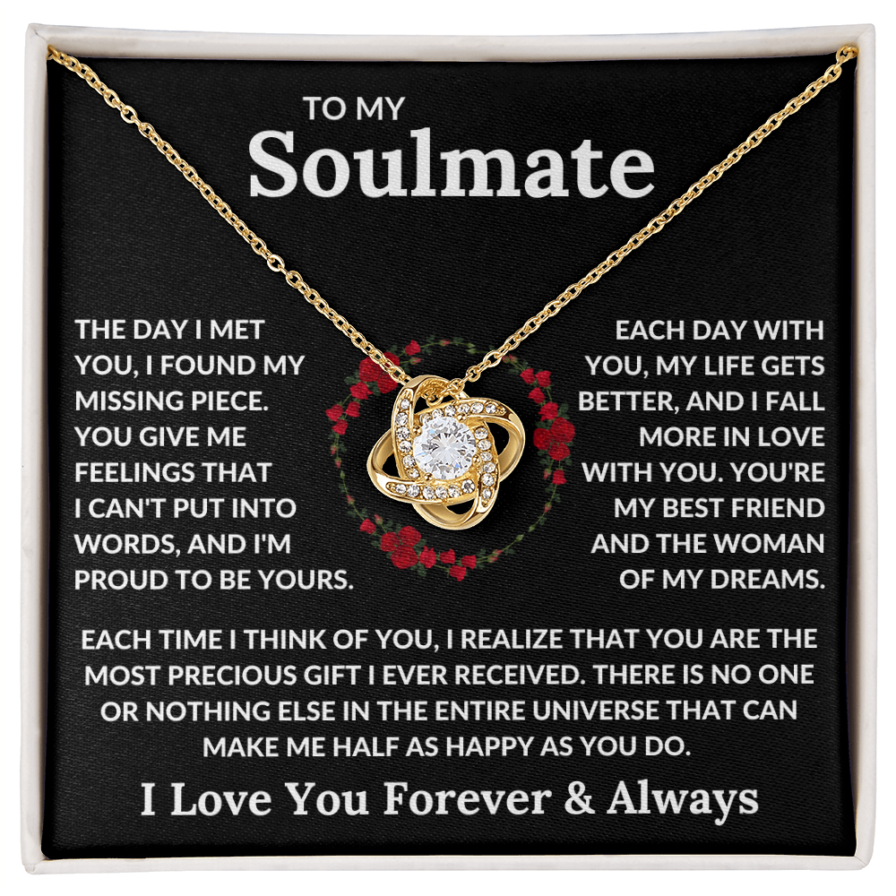 To My Soulmate – The Day I Met You (Necklace)