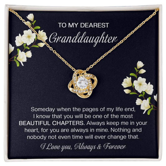 To My Dearest Granddaughter - Beautiful Chapters (Necklace)