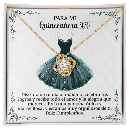 For My Quinceañera XV - Enjoy Your Day (Necklace)