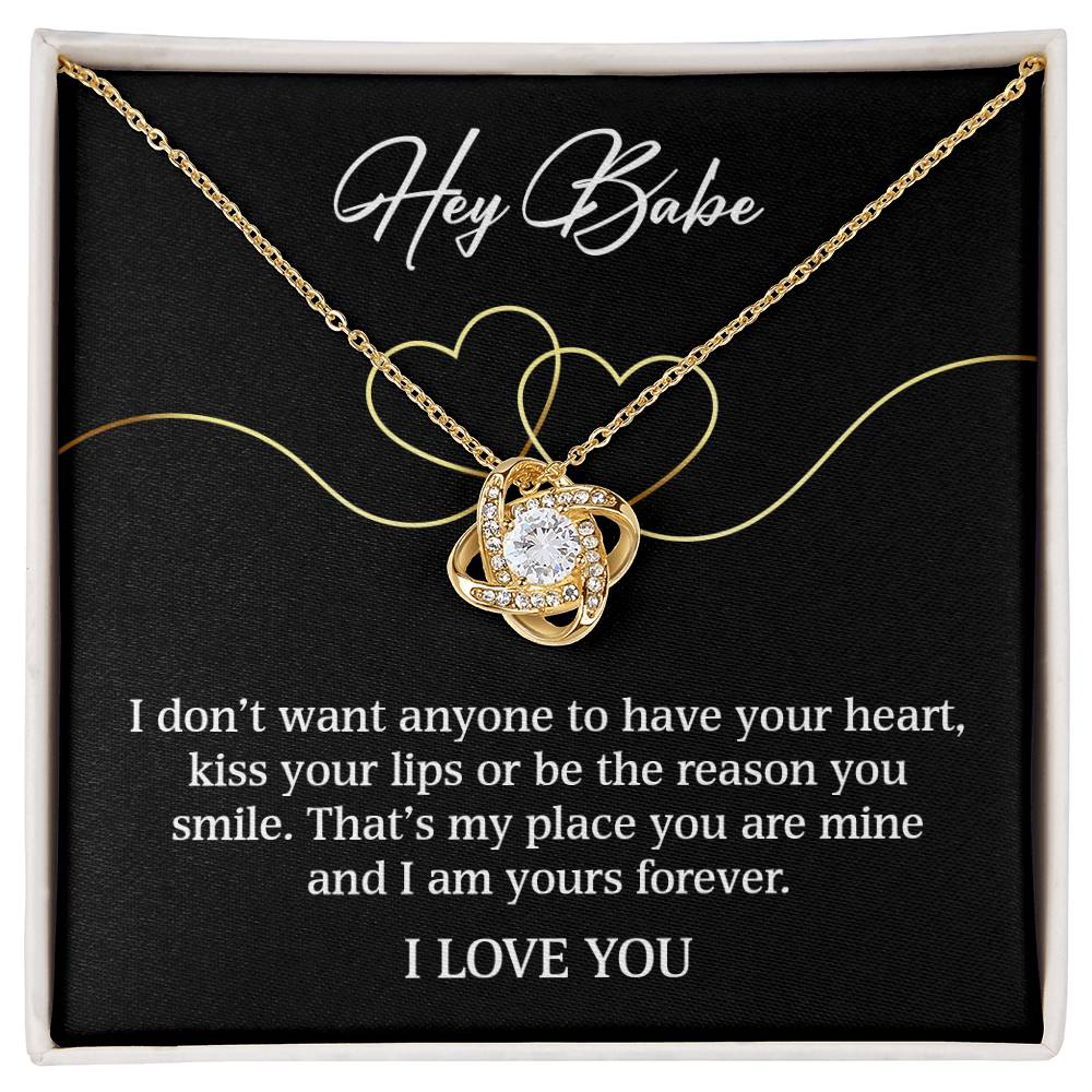 Hey Babe - You Are Mine (Necklace)