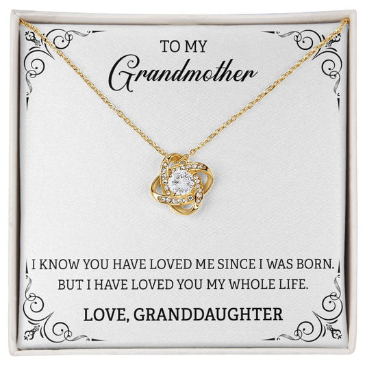 To My GrandMother - Since I Was Born (Necklace)