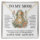 To My Mom Necklace – Ain't No Hood Like Motherhood Gift