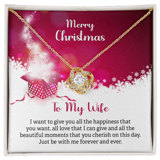 Merry Christmas  - To My Wife Forever (Necklace)