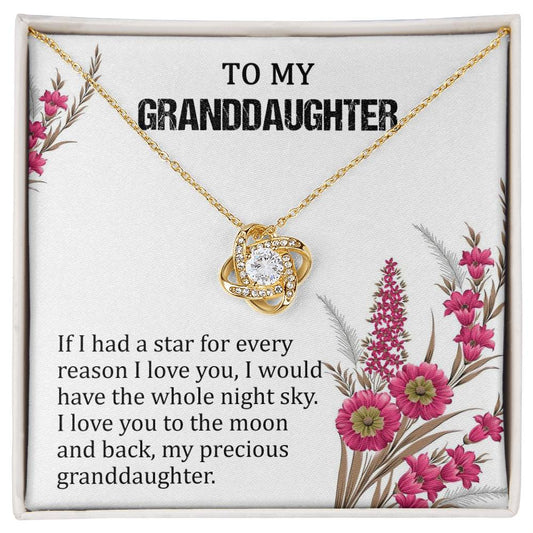 To My Granddaughter - I Love You (Necklace)