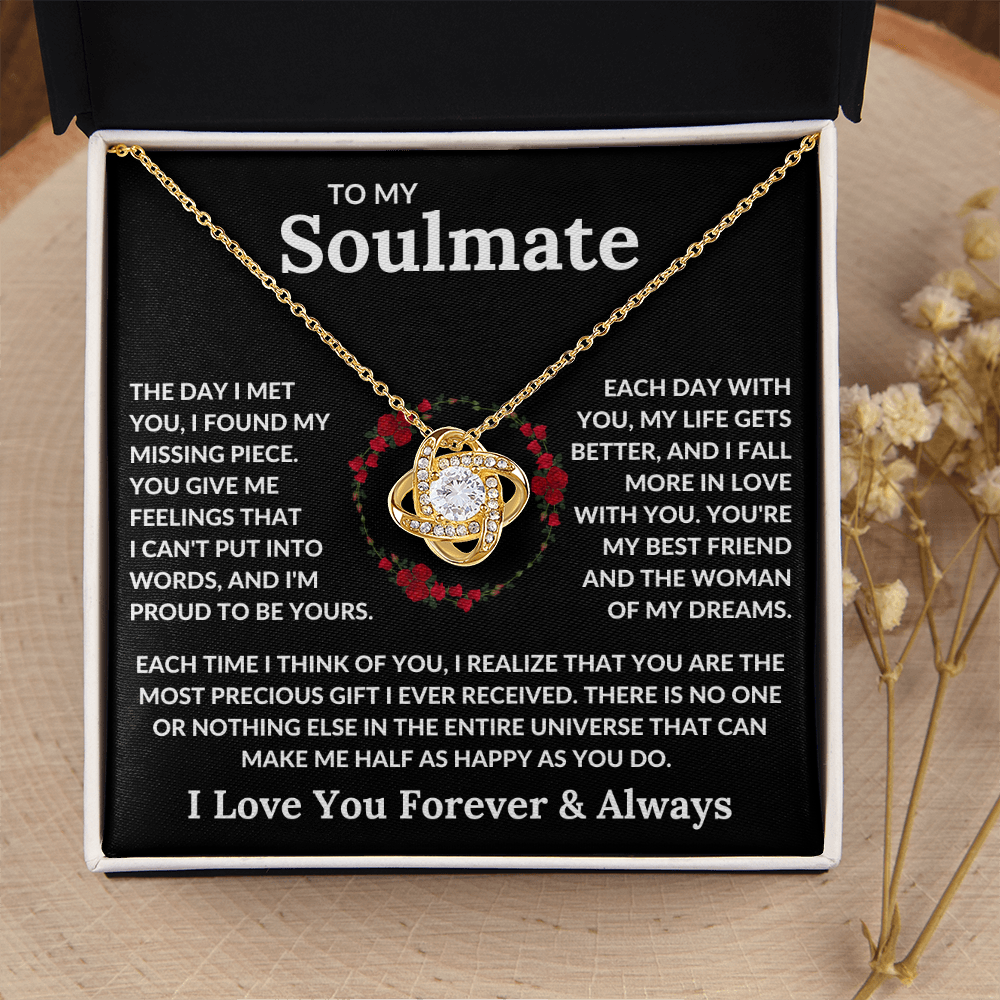 To My Soulmate – The Day I Met You (Necklace)