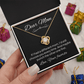 Dear Mom Necklace – Funny Gift for Mom From Son or Daughter