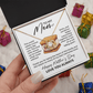 To My Mom Necklace – This World Needs S'more Moms Like You