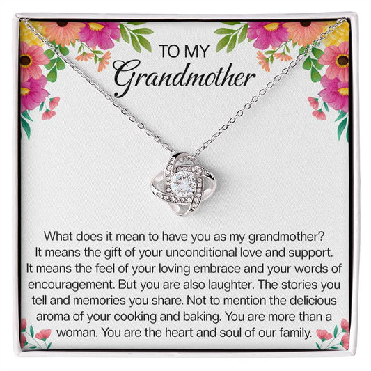 To My Grandmother - Unconditional Love (Necklace)