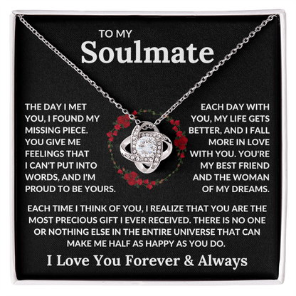 To My Soulmate – The Day I Met You (Necklace)