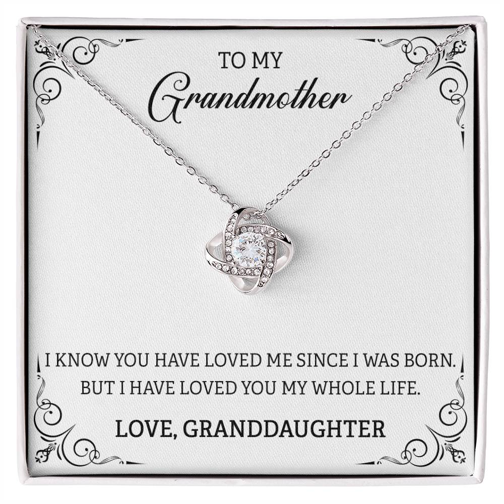 To My GrandMother - Since I Was Born (Necklace)