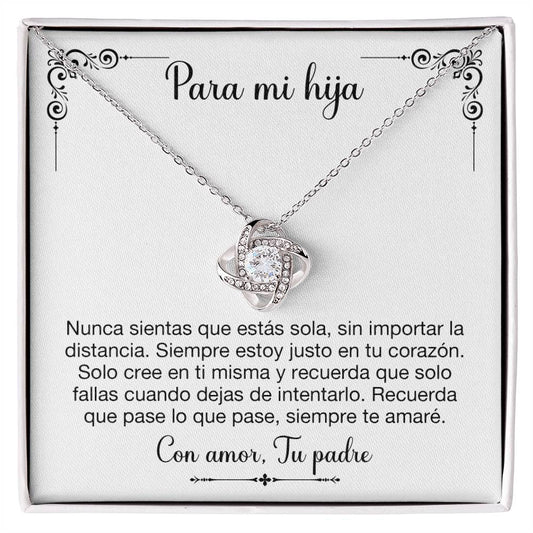 Para Mi Hija - En Tu Corazon (Collar)