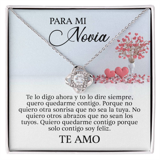 To My Girlfriend - Love You (Necklace)