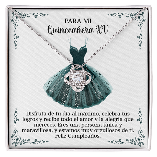 For My Quinceañera XV - Enjoy Your Day (Necklace)