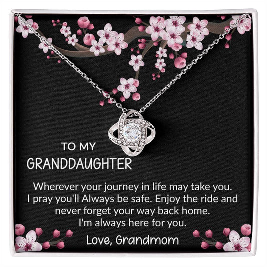 To My Granddaughter - I'm Always Here For You (Necklace)