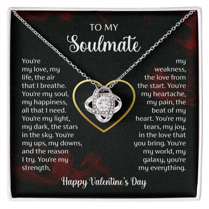 To My Soulmate - You're My Life (Necklace)