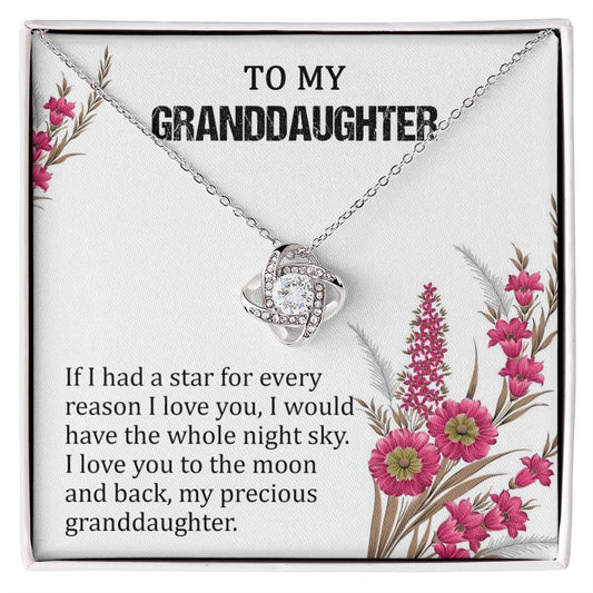 To My Granddaughter - I Love You (Necklace)
