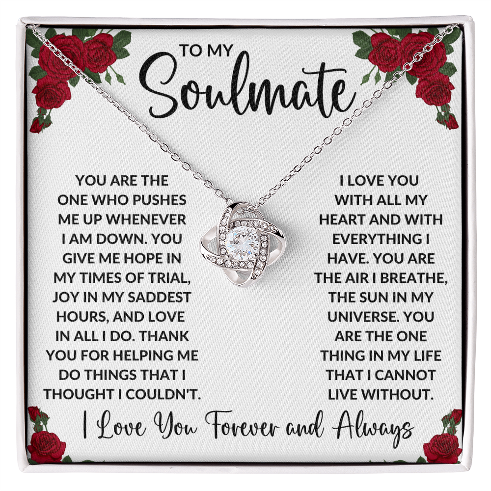 To My Soulmate - I Love You Forever (Necklace)