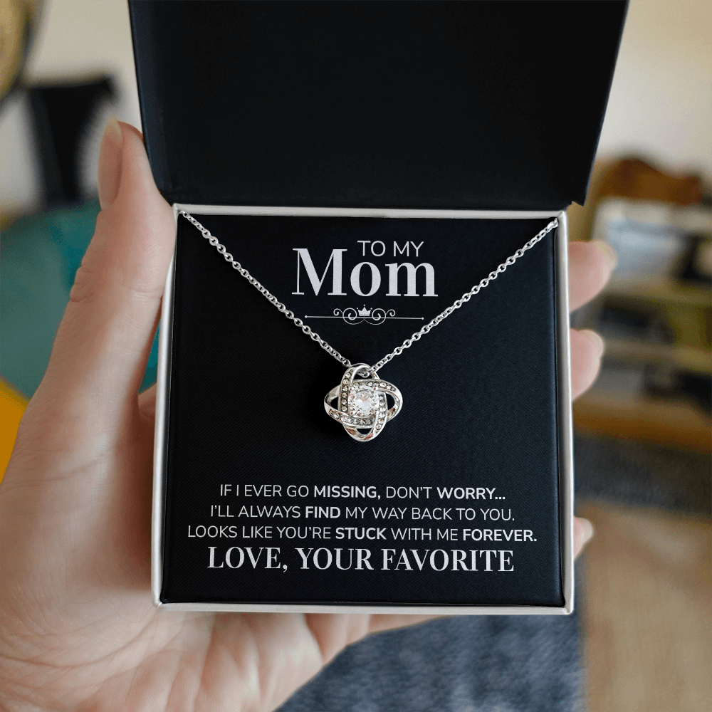 To My Mom Necklace – Funny Gift From Son or Daughter