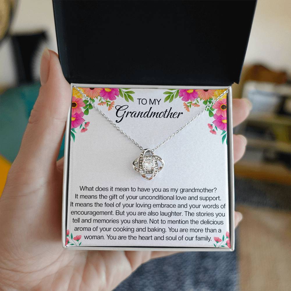 To My Grandmother - Unconditional Love (Necklace)