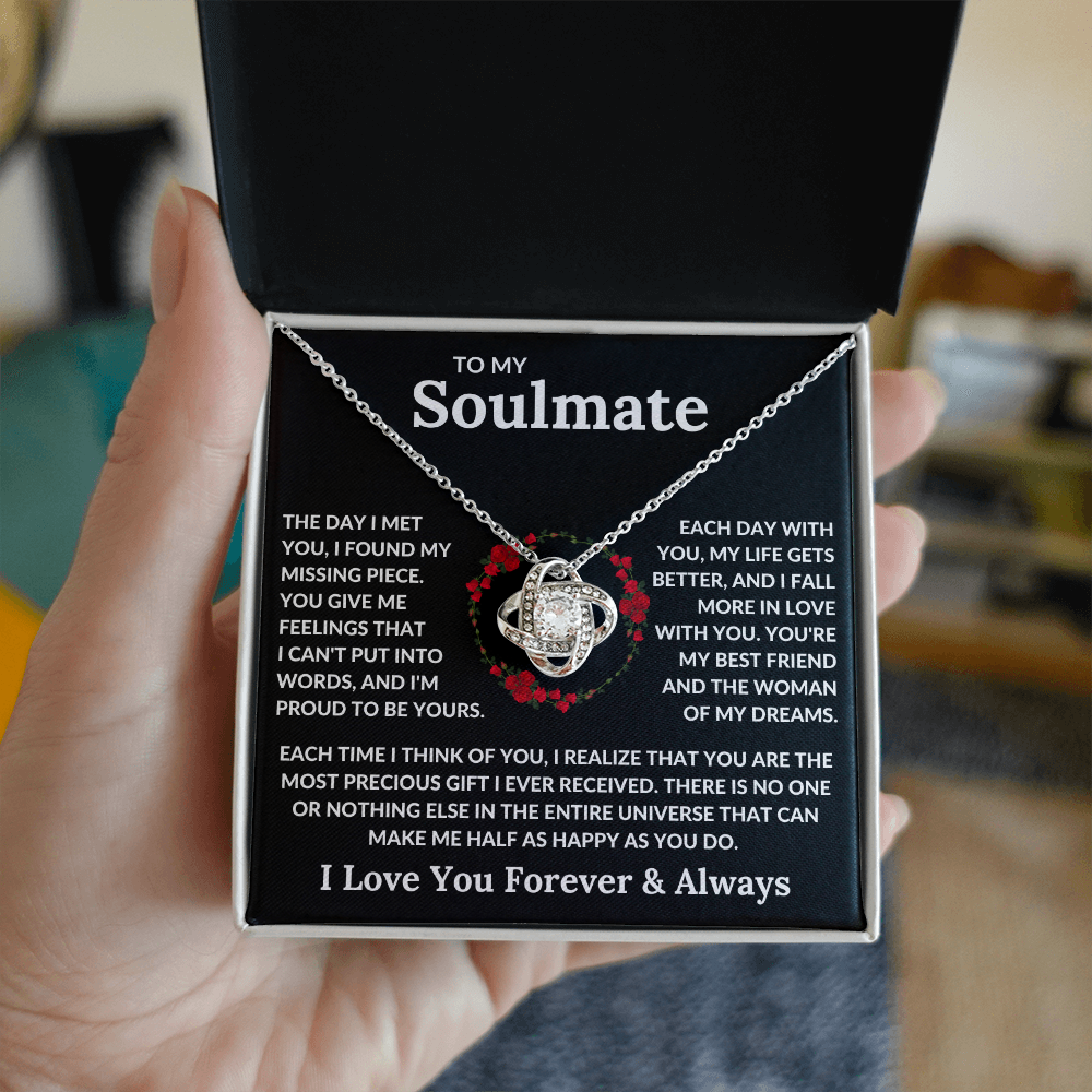 To My Soulmate – The Day I Met You (Necklace)