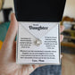 To My Daughter - My Last Breathe Necklace