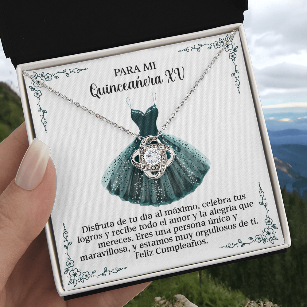 For My Quinceañera XV - Enjoy Your Day (Necklace)