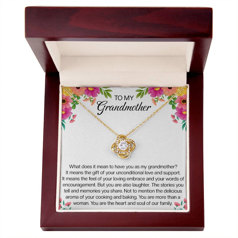 To My Grandmother - Unconditional Love (Necklace)