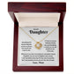 To My Daughter - My Last Breathe Necklace