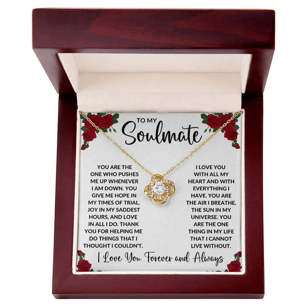 To My Soulmate - I Love You Forever (Necklace)