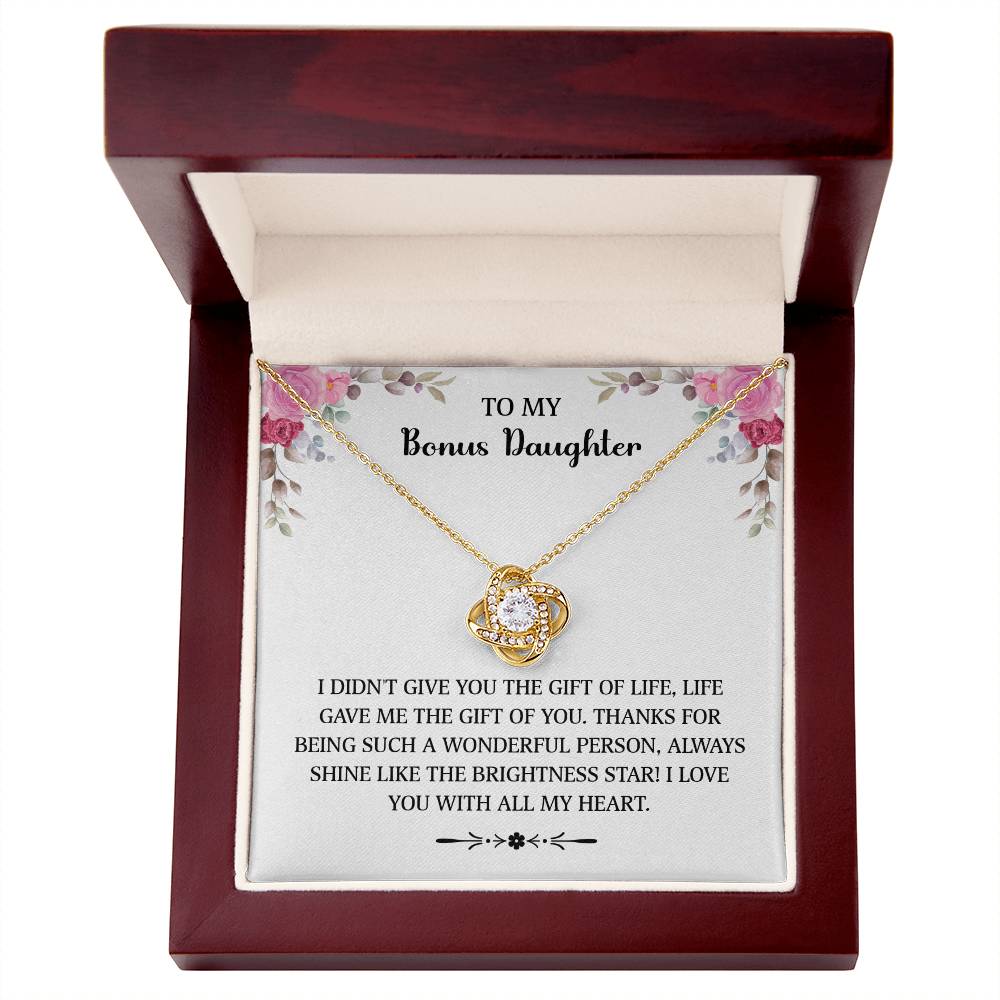 Bonus Daughter - I Love You With All My Heart (Necklace)