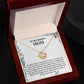 To My Bonus Mom - You Didn't Have To Do All Those Things (Necklace)