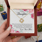 To My Daughter - Look Right Beside You Necklace