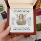 To My Mom Necklace – Ain't No Hood Like Motherhood Gift