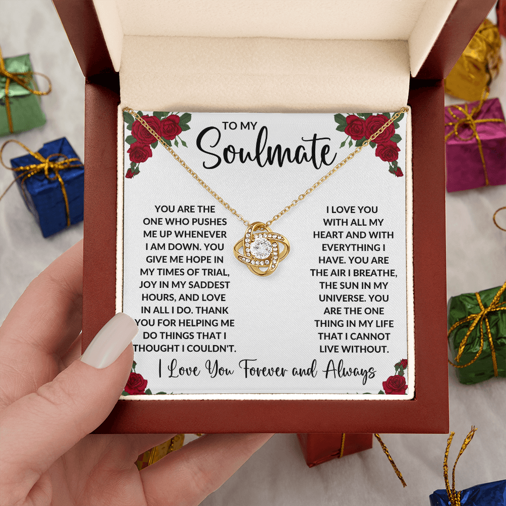 To My Soulmate - I Love You Forever (Necklace)