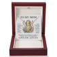 To My Mom Necklace – Ain't No Hood Like Motherhood Gift