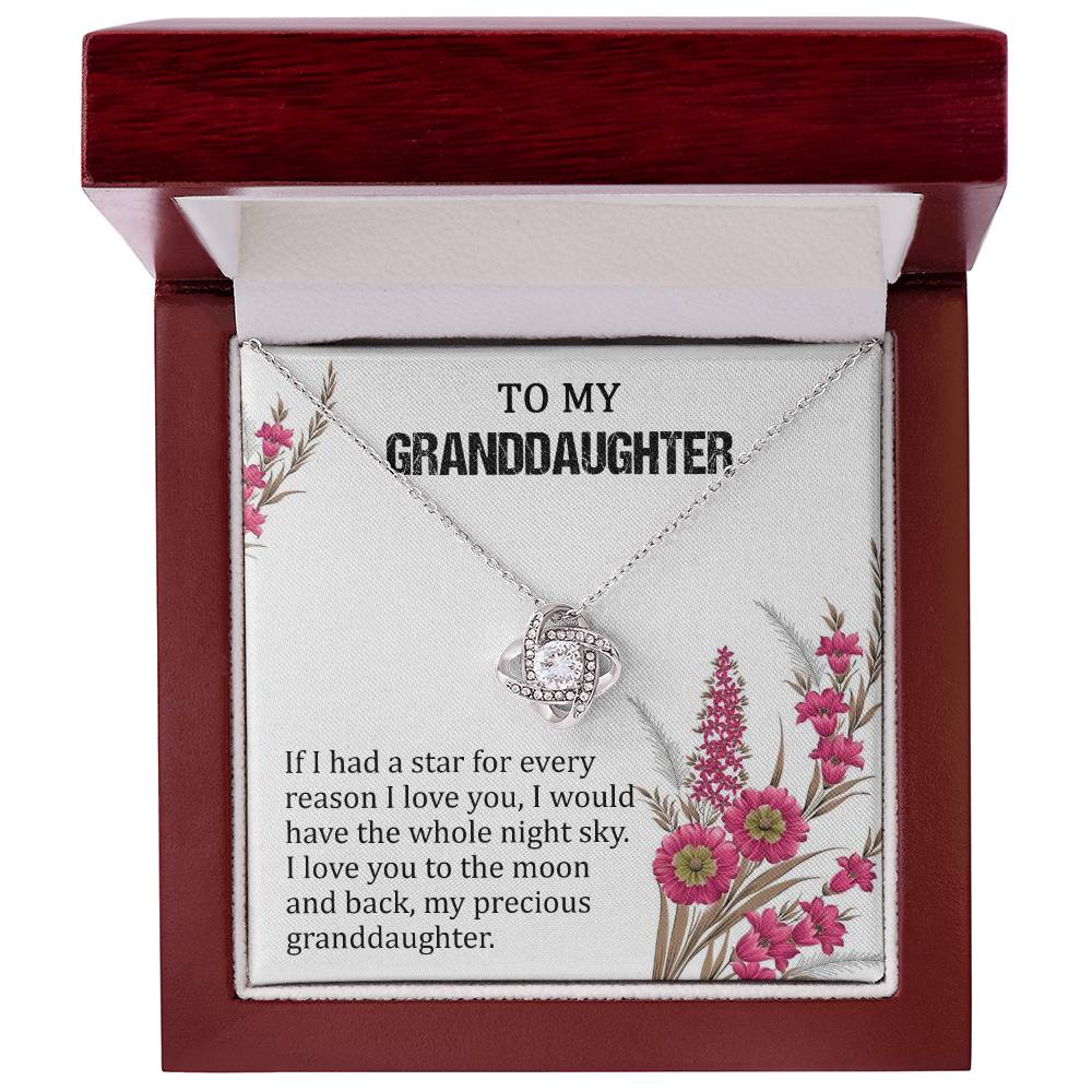 To My Granddaughter - I Love You (Necklace)