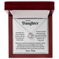 To My Daughter - My Last Breathe Necklace