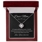 Dear Mom Necklace – Funny Gift for Mom From Son or Daughter