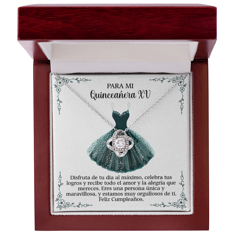 For My Quinceañera XV - Enjoy Your Day (Necklace)