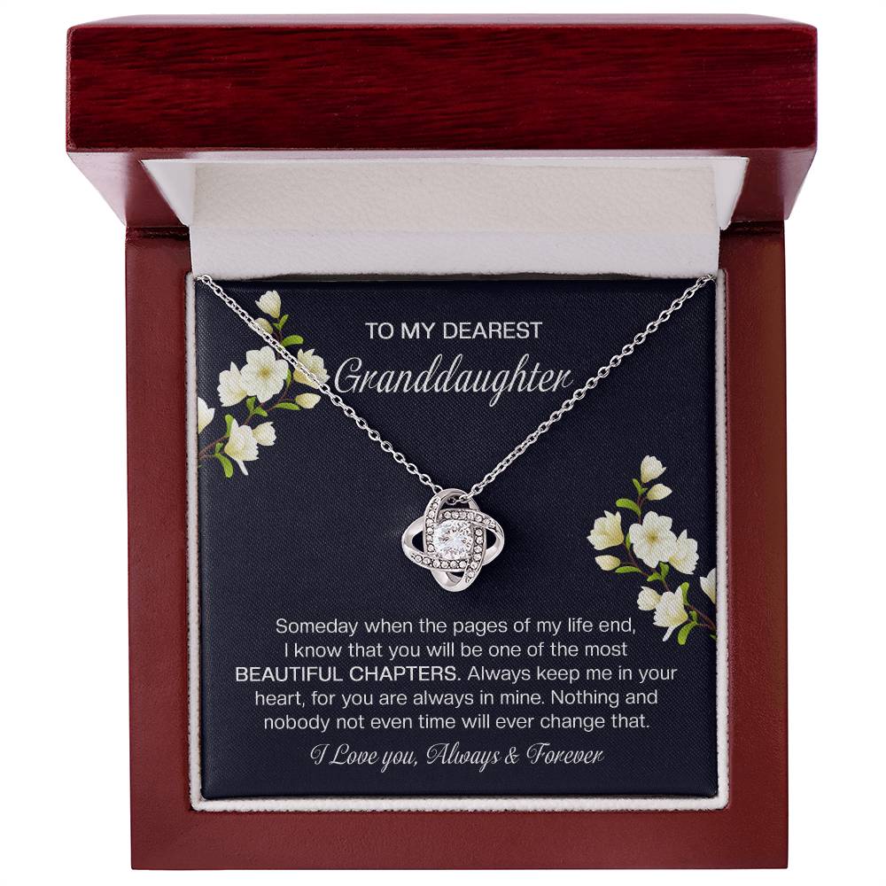 To My Dearest Granddaughter - Beautiful Chapters (Necklace)