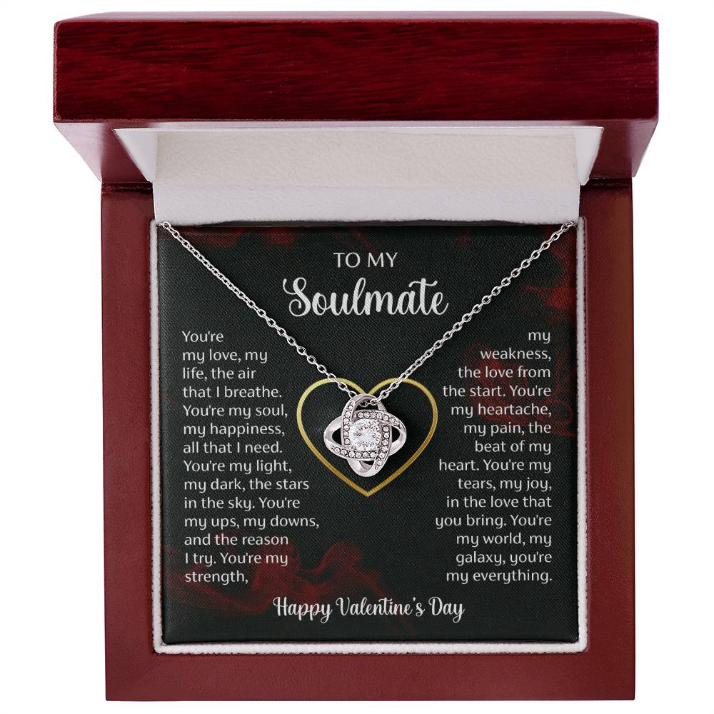 To My Soulmate - You're My Life (Necklace)