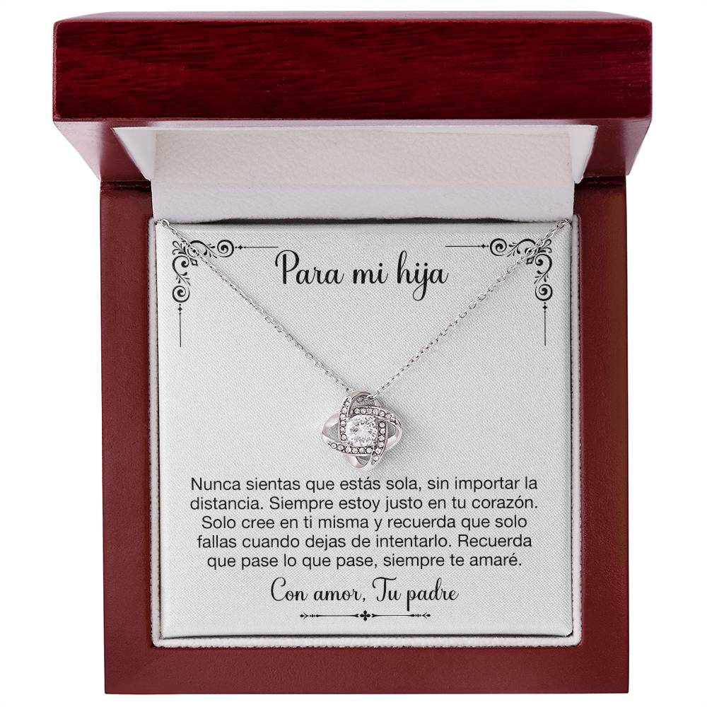 Para Mi Hija - En Tu Corazon (Collar)