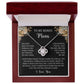To My Bonus Mom - Held My Hand (Necklace)