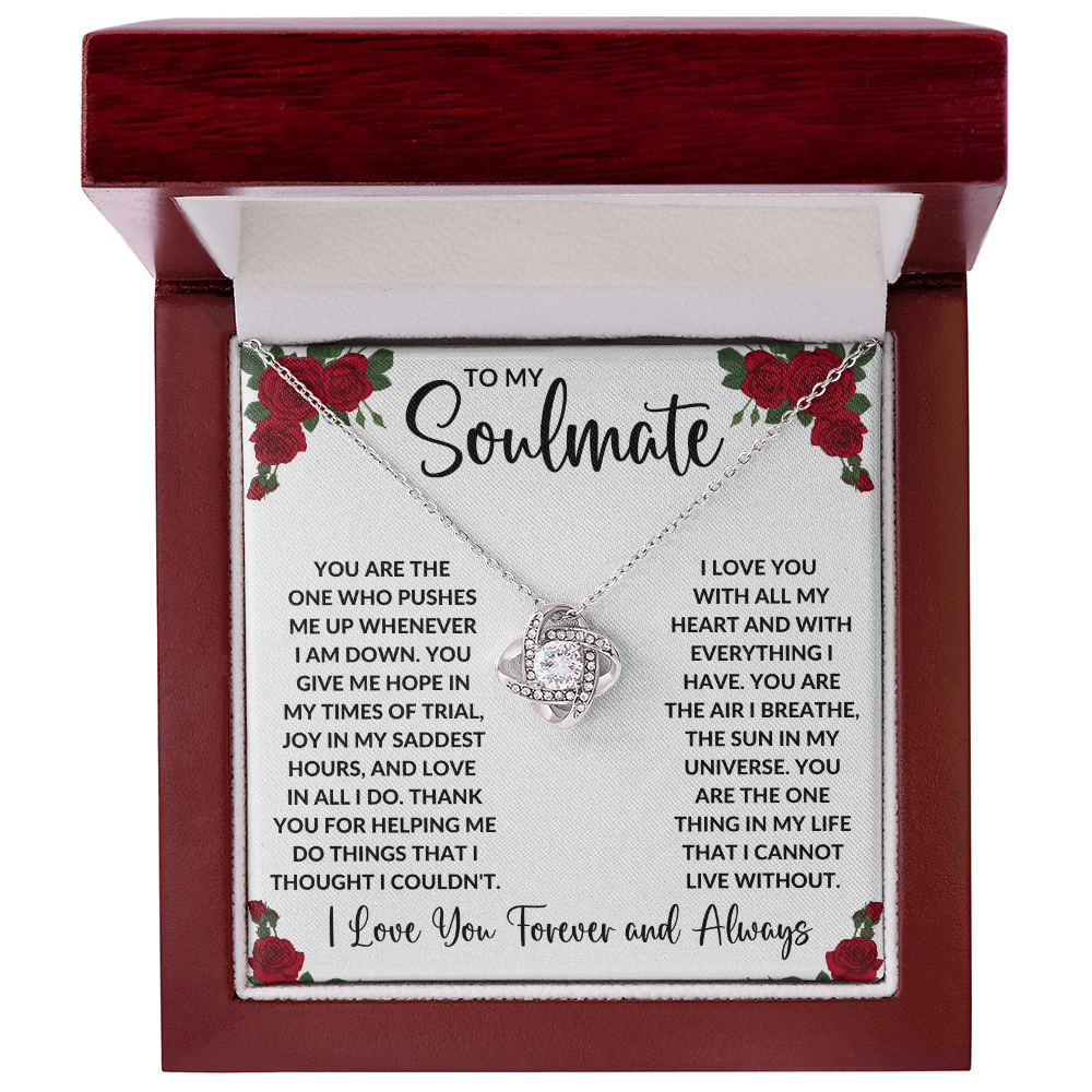 To My Soulmate - I Love You Forever (Necklace)