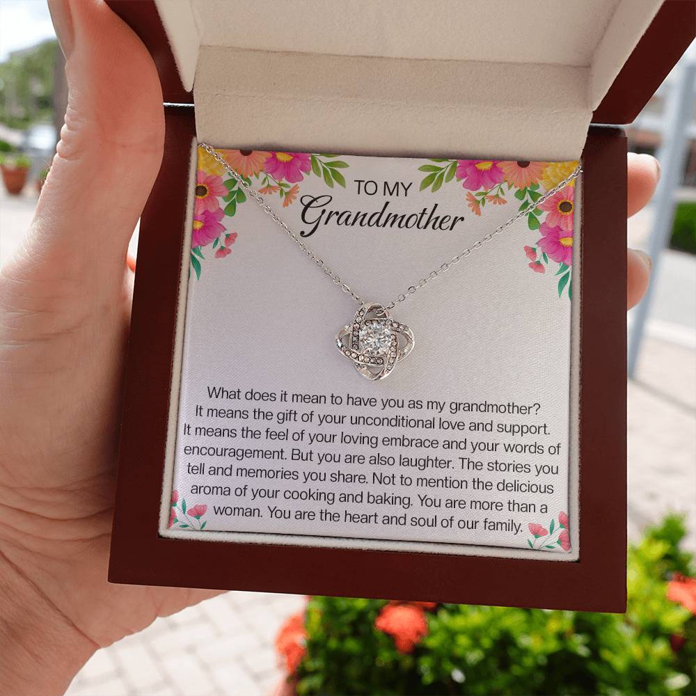 To My Grandmother - Unconditional Love (Necklace)