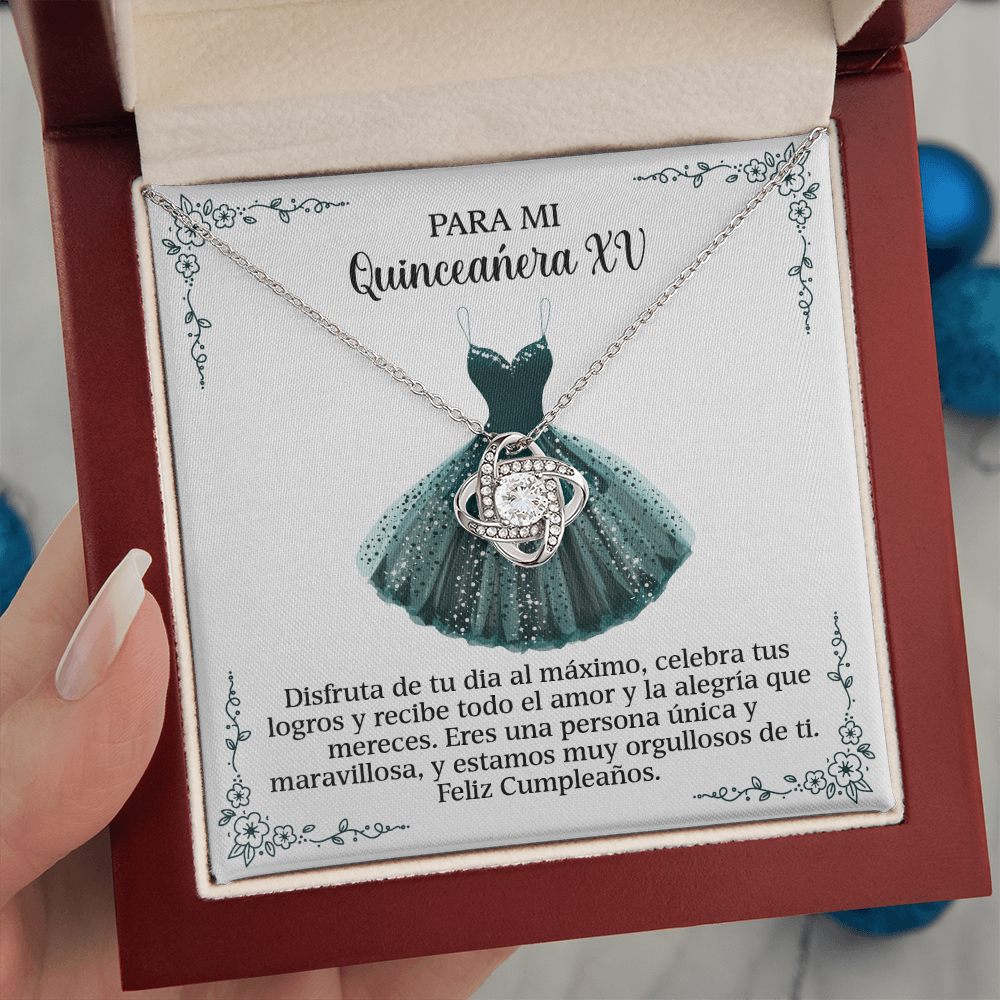 For My Quinceañera XV - Enjoy Your Day (Necklace)