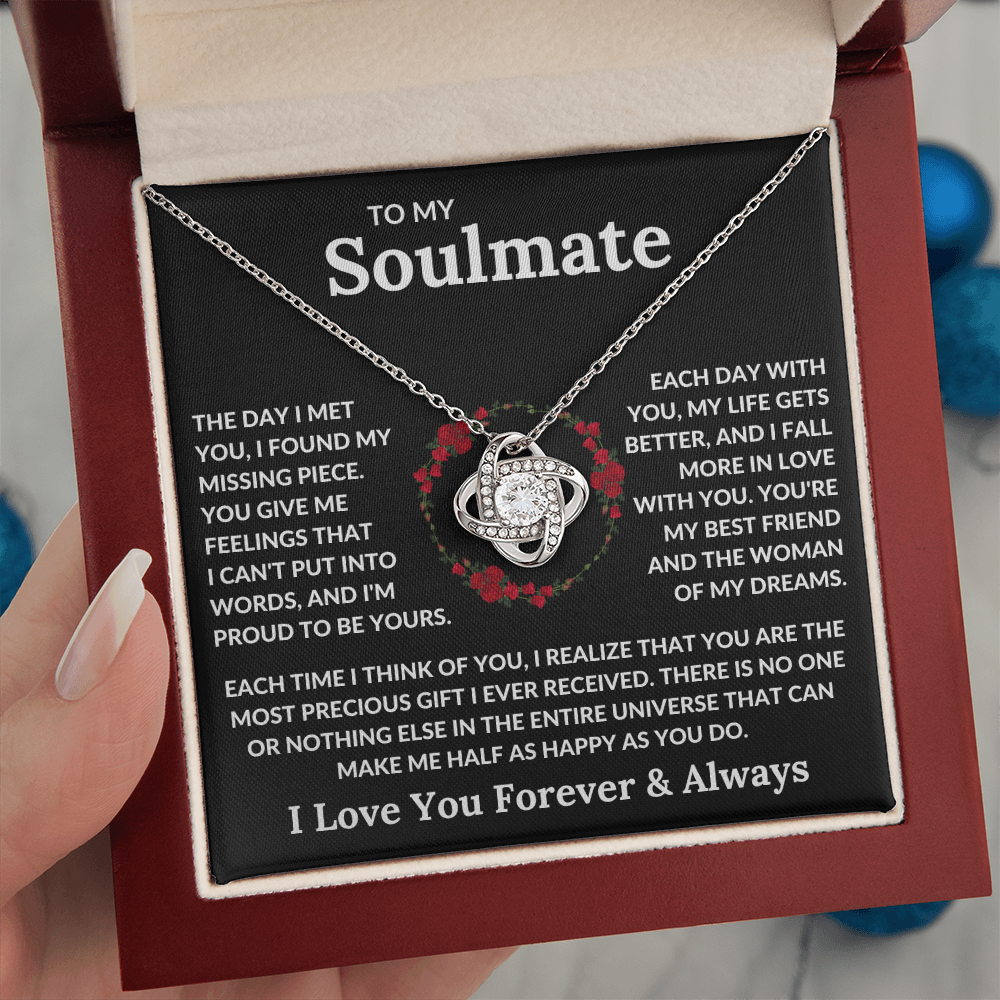 To My Soulmate – The Day I Met You (Necklace)