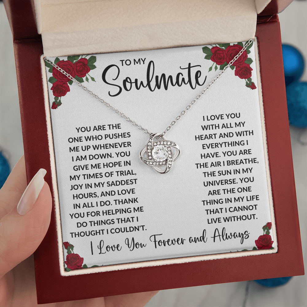 To My Soulmate - I Love You Forever (Necklace)