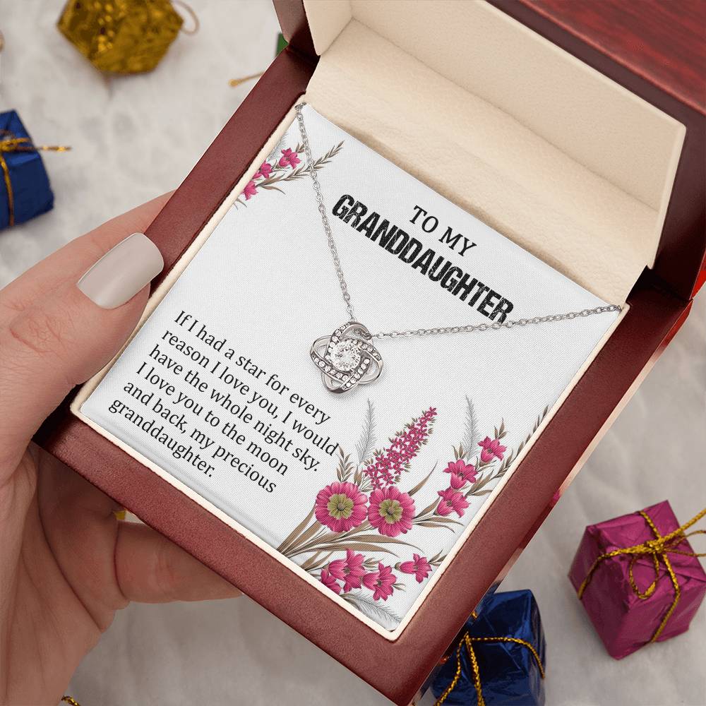 To My Granddaughter - I Love You (Necklace)