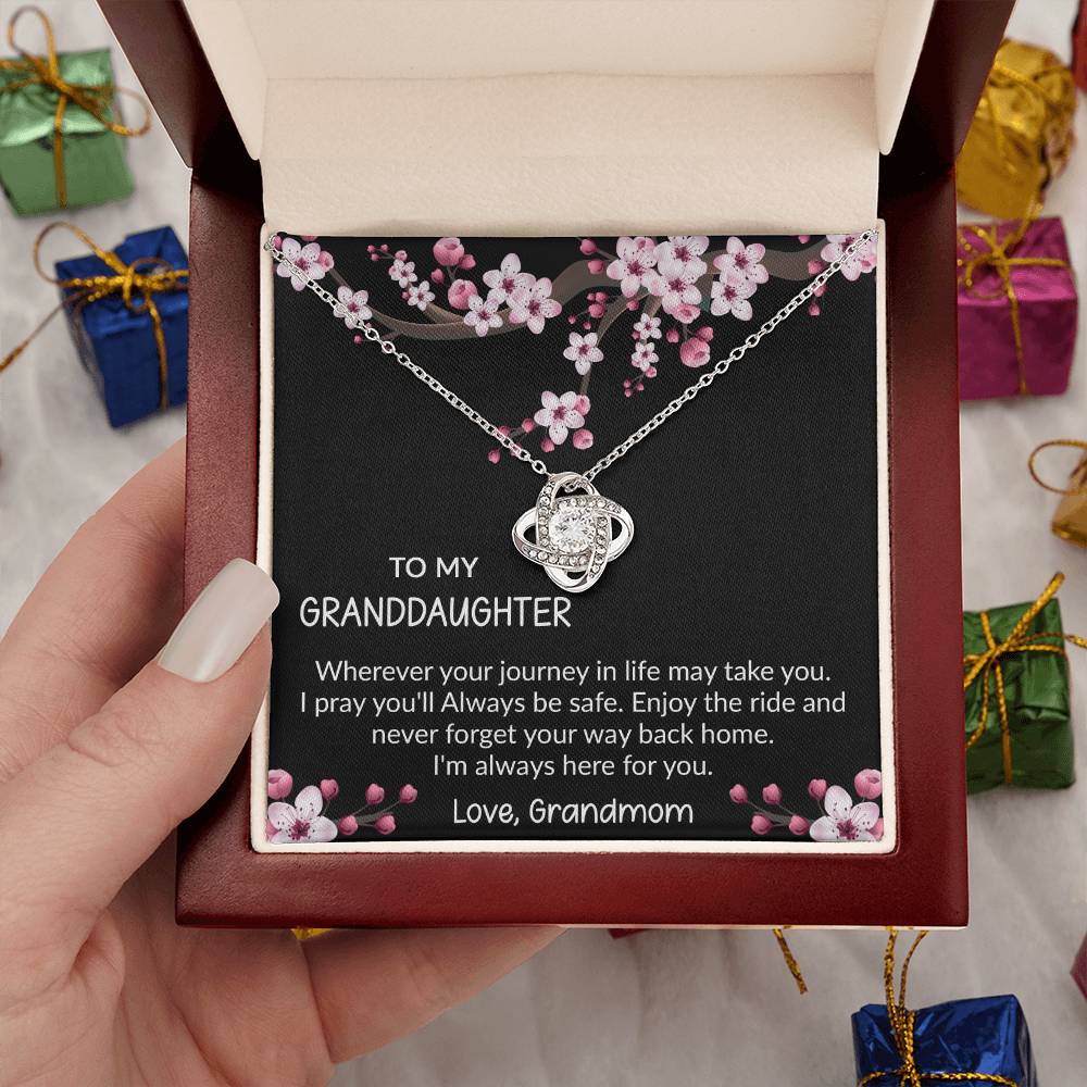 To My Granddaughter - I'm Always Here For You (Necklace)